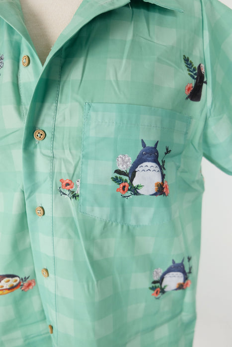 Ghibli Gingham Button-up SAMPLE SALE *SMALL ONLY