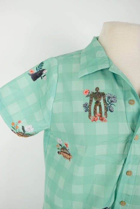 Ghibli Gingham Button-up SAMPLE SALE *SMALL/3XL ONLY*