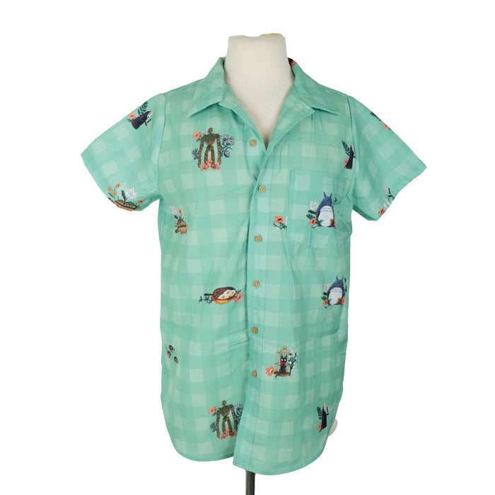 Ghibli Gingham Button-up SAMPLE SALE *SMALL/3XL ONLY*