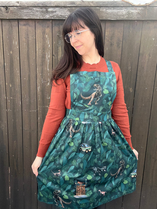 Jurassic Jungle Overall Dress