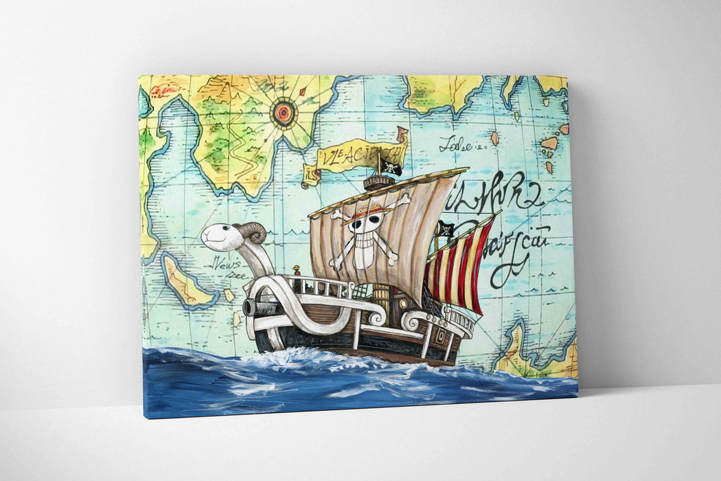 Canvas Print of Going Merry Pirate Ship