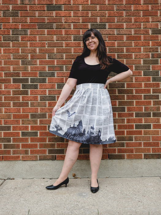 Witchcraft & Wizardry Skirt with Pockets