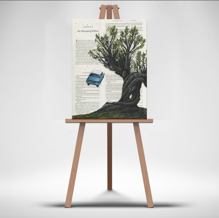Canvas Print of The Whomping Willow