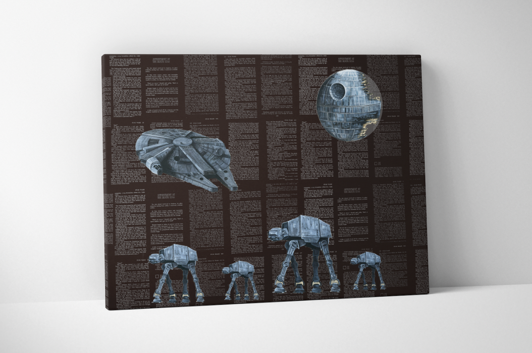 Canvas Print of The Dark Side