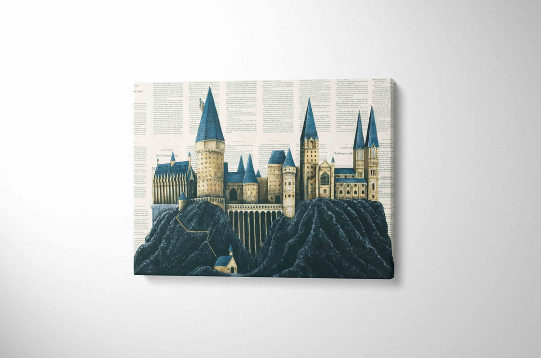 Canvas Print of a School of Witchcraft and Wizardry