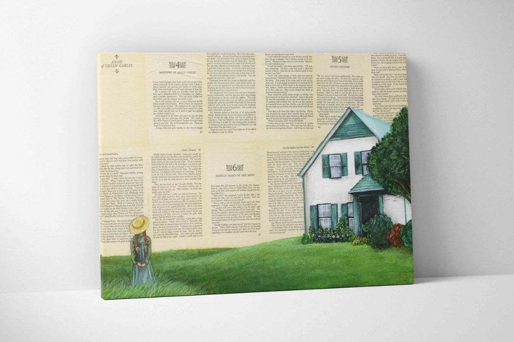 Canvas Print of Anne of Green Gables