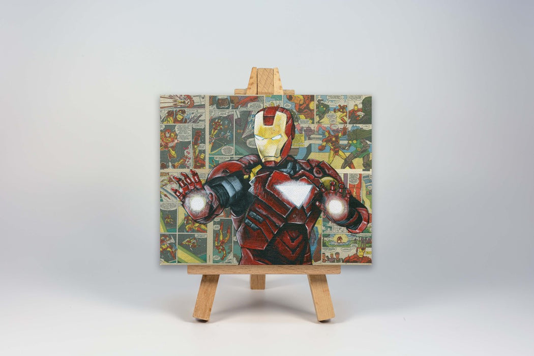 Mini Canvas Print of Iron Stark