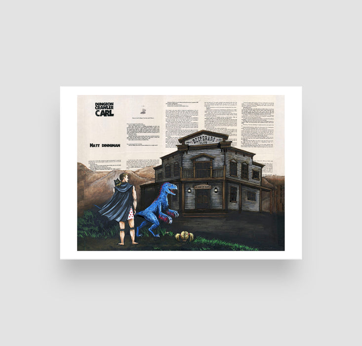 5" x 7" Paper Print of The Desperado Club