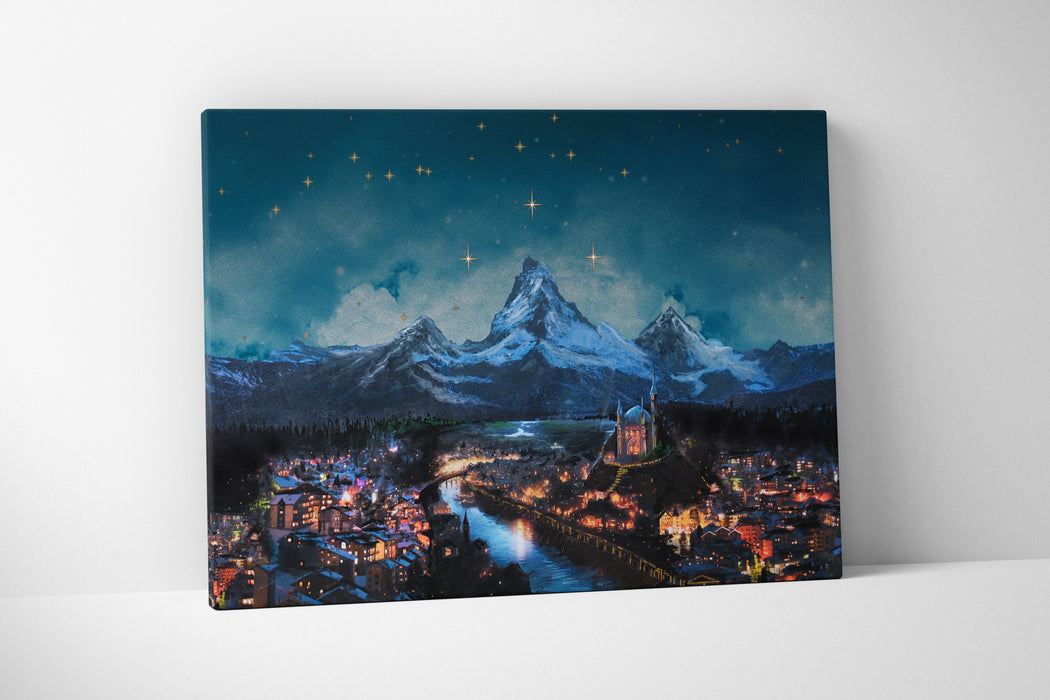Canvas Print of The Court of Dreams Starfall