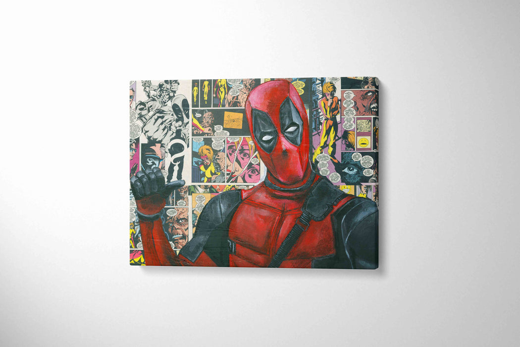 Canvas Print of a Merc with a Mouth