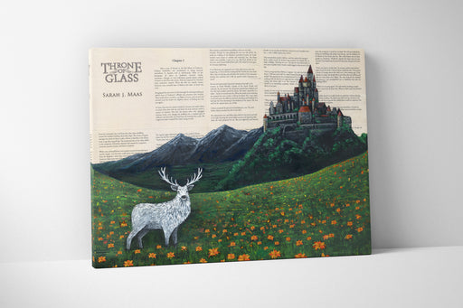 Canvas Print of Terrasen and The Lord of the North - Kay Pop Art Studio