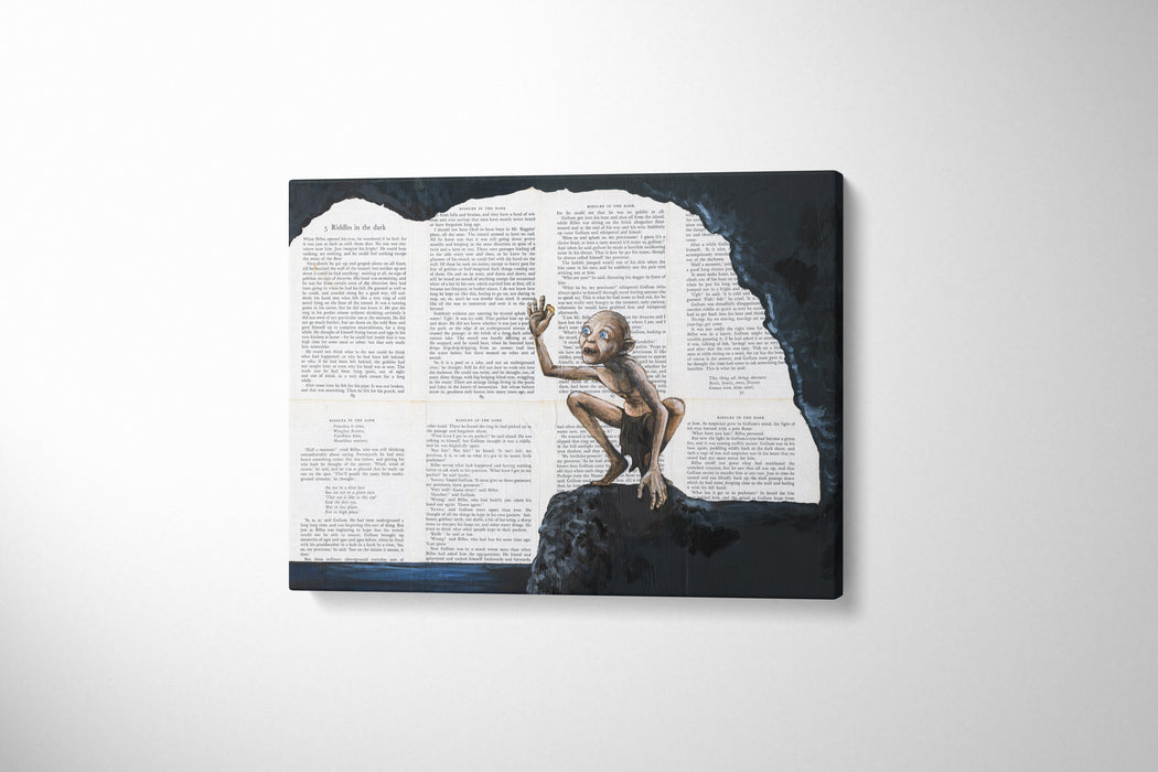 Canvas Print of Riddles in the Dark