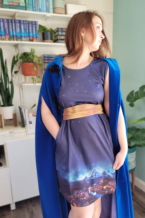 Velaris Tie Wrap Dress *Officially Licensed Sarah J Maas
