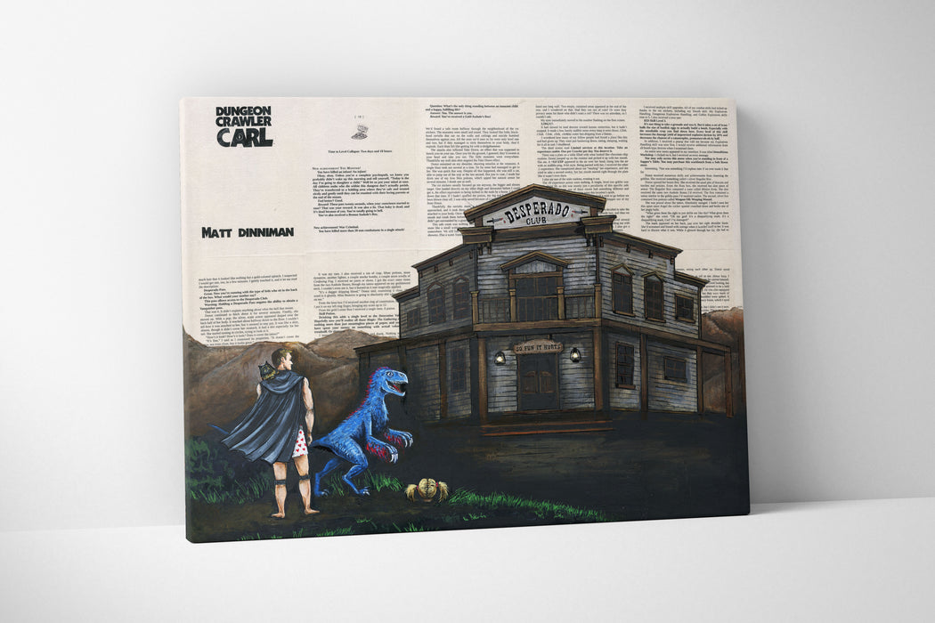 Canvas Print of The Desperado Club