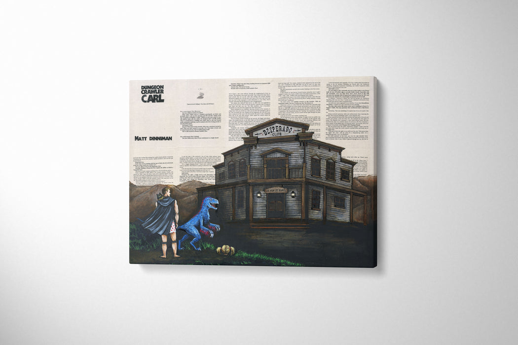 Canvas Print of The Desperado Club