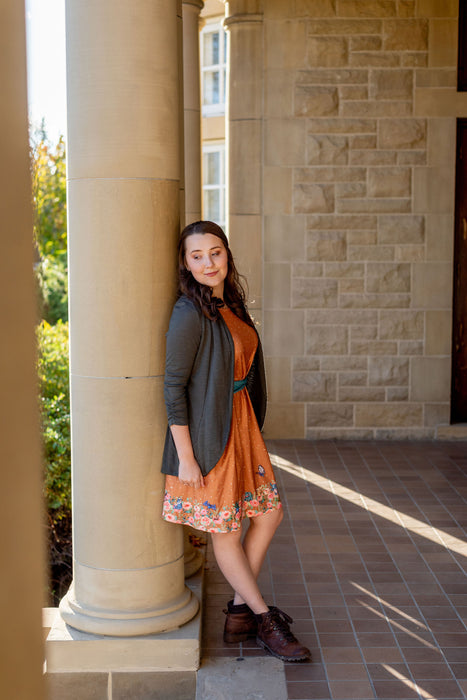 Pika-Polka Dot Tie Wrap Dress with Pockets