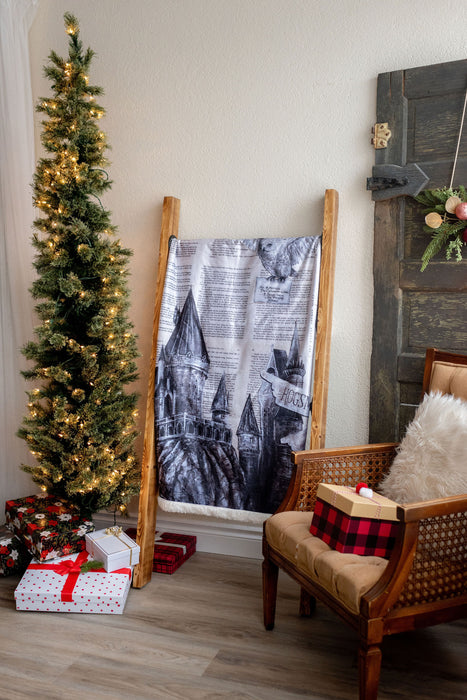 Witchcraft & Wizardry Large Sherpa Blanket