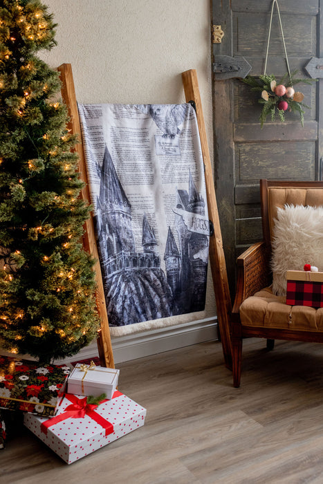 Witchcraft & Wizardry Large Sherpa Blanket