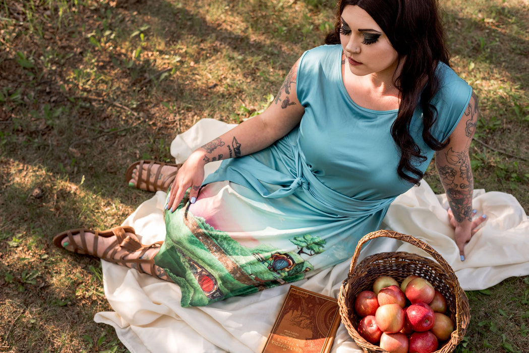 The Shire Tie Wrap Dress with Pockets