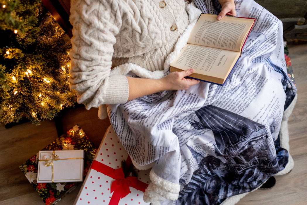 Witchcraft & Wizardry Large Sherpa Blanket