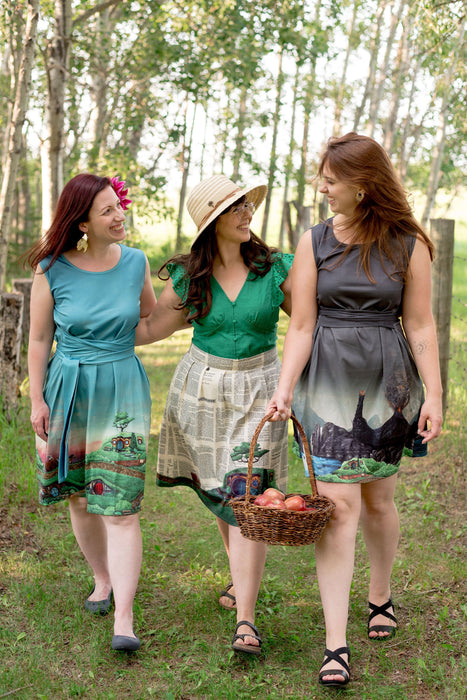 The Shire Tie Wrap Dress — Kay Pop Art Studio - Main Image