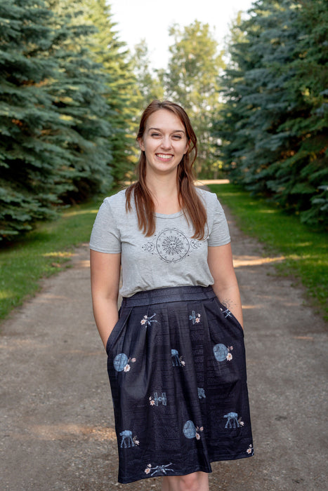 The Dark Side Skirt with Pockets