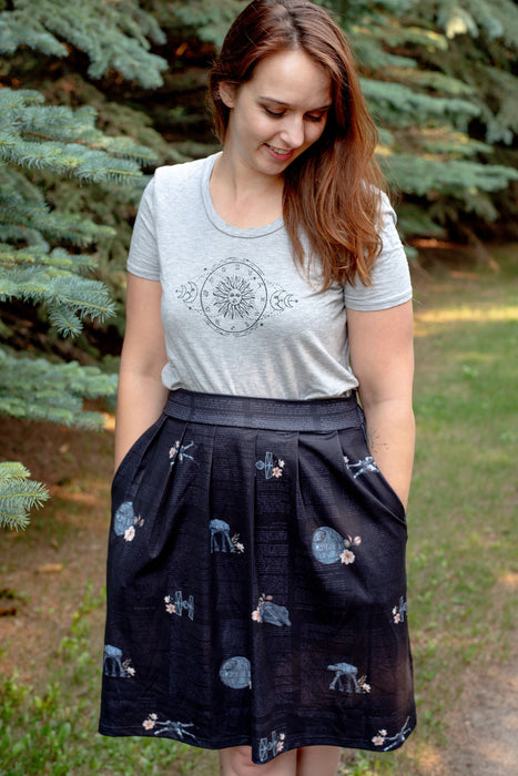 The Dark Side Skirt with Pockets