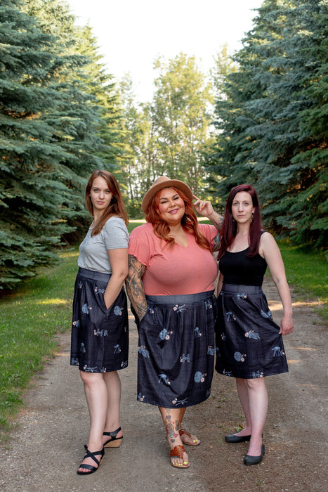The Dark Side Skirt with Pockets