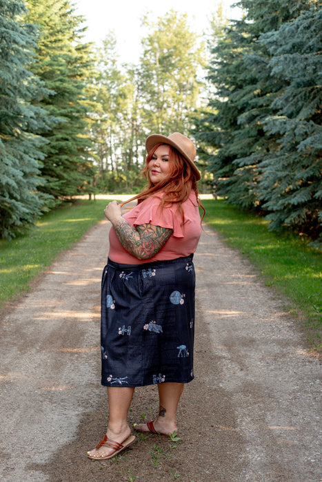 The Dark Side Skirt with Pockets