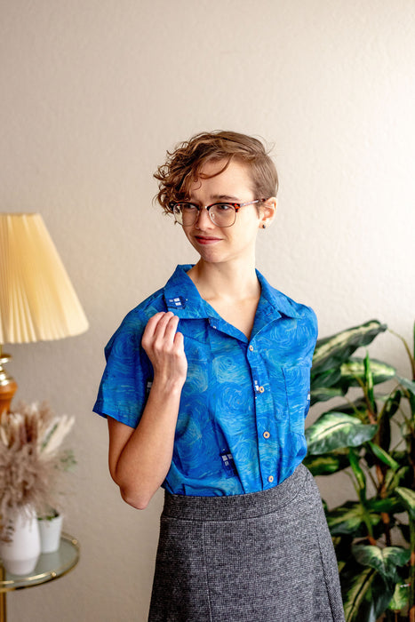 Starry Night & The Doctor Button-up Shirt