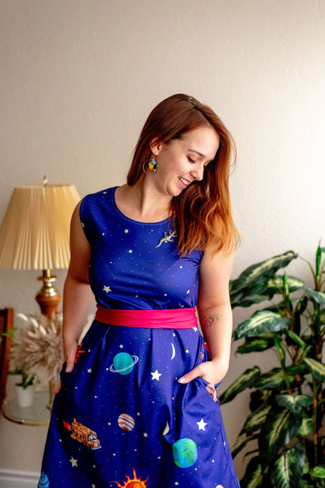 The Frizz Tie Wrap Dress