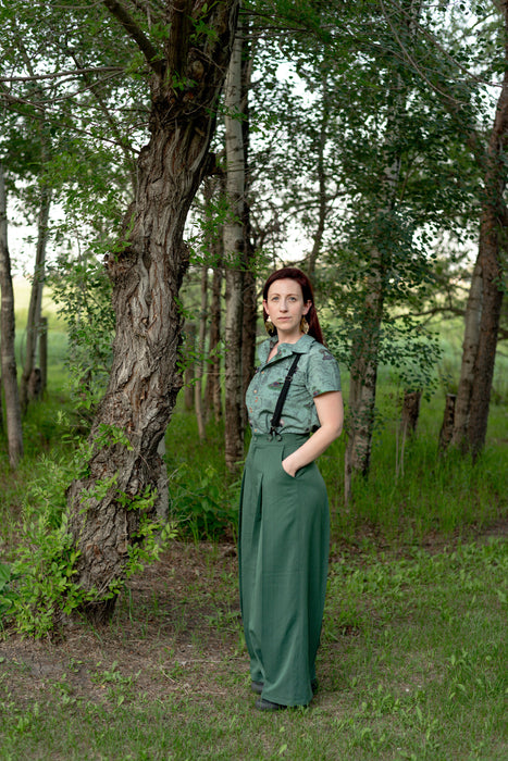 Middle Earth Map Button-up Shirt