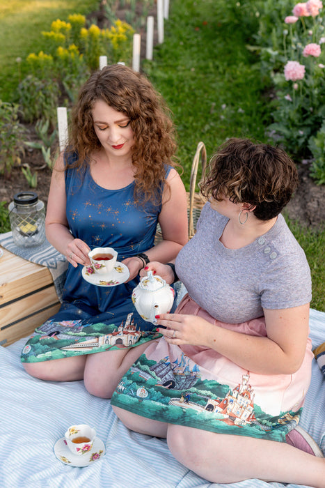 Happily Ever After Tie Wrap Dress with Pockets