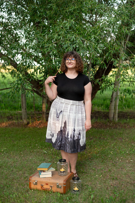 Witchcraft & Wizardry Skirt with Pockets