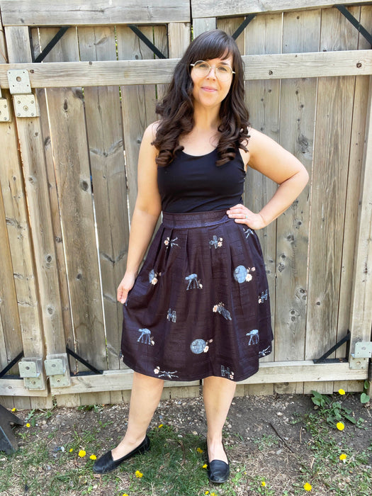 The Dark Side Skirt with Pockets