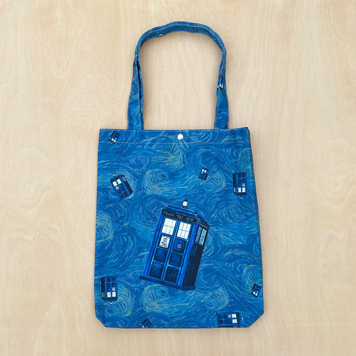 Deluxe Canvas Tote Bag of The Doctor