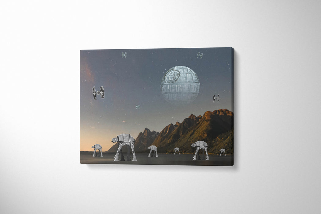 Canvas Print of Empire Sunrise