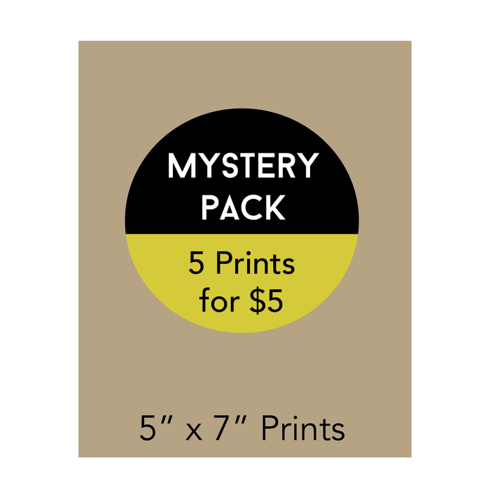 Mystery Pack 5" x 7" Prints
