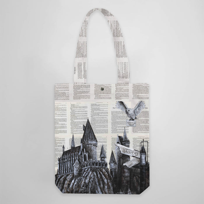Deluxe Canvas Tote Bag of  Witchcraft and Wizardry