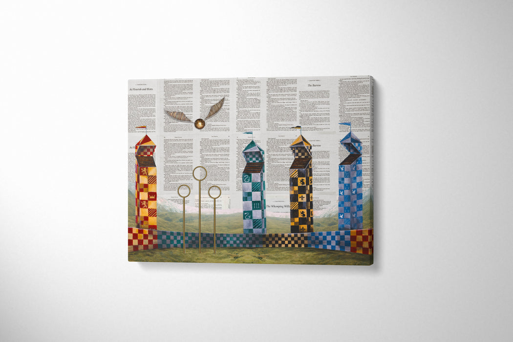 Canvas Print of Wizards Pitch