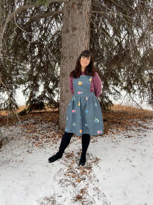 Gotta Catch 'em All Overall Dress Kay Pop Art Studio Gotta Catch 'em All Overall Dress Kay Pop Art Studio