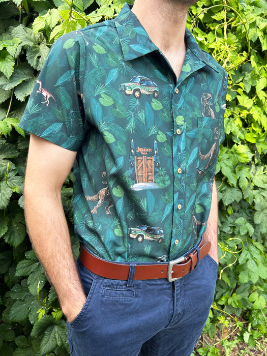 Jurassic Jungle Button-up Shirt
