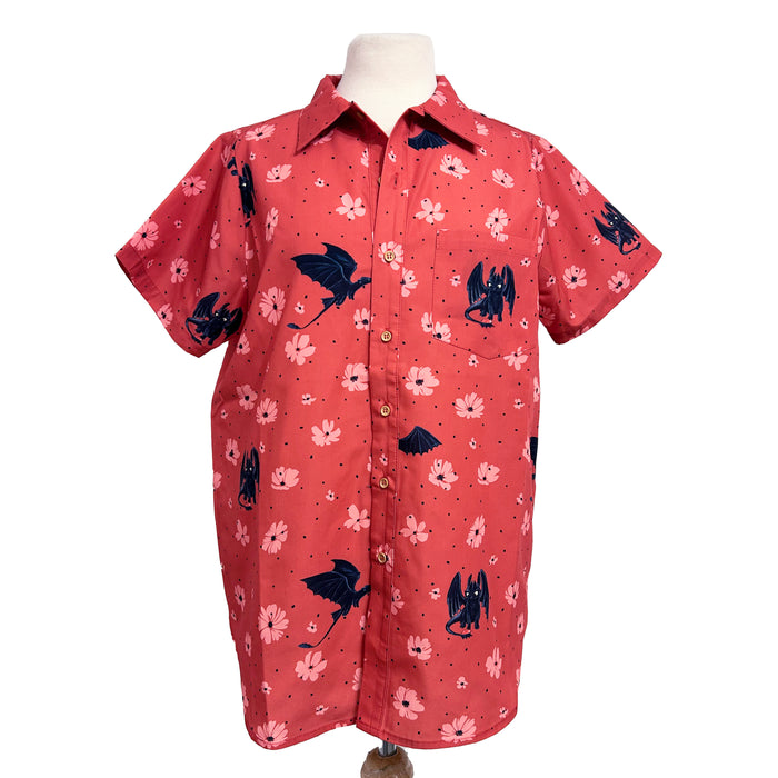 Tooth-less Dragon Button-up Shirt