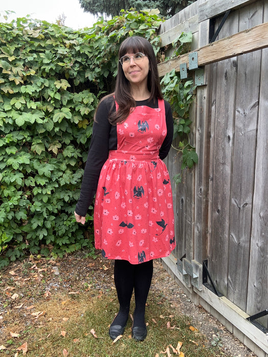 Tooth-less Dragon Overall Dress