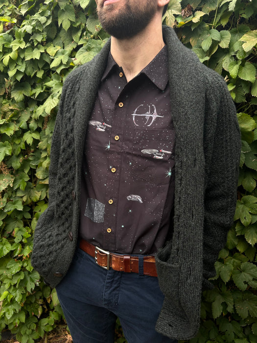 Star Trekking Button-up Shirt