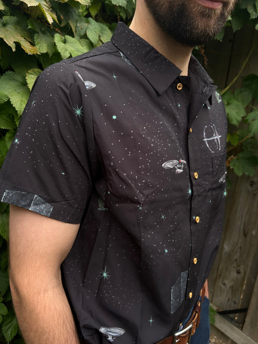 Star Trekking Button-up Shirt