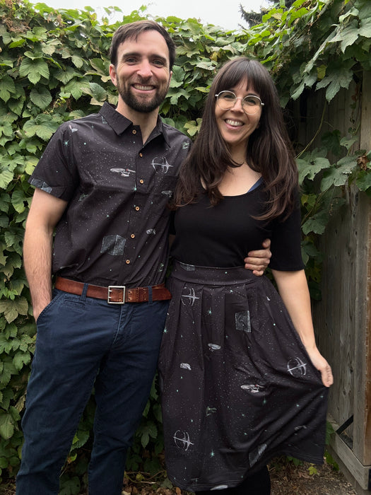 Star Trekking Button-up Shirt