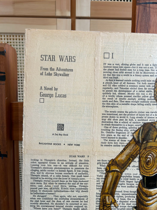 Original Painting of C3-PO