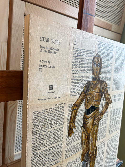 Original Painting of C3-PO