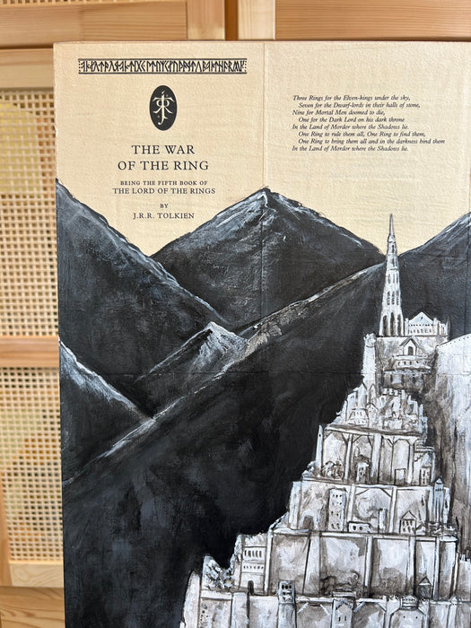 Original Painting of Minas Tirith